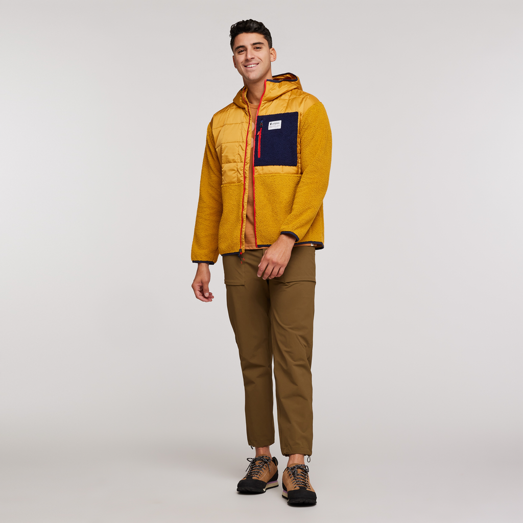 Trico Hybrid Jacket - Men's, Amber/Amber, Model Munther