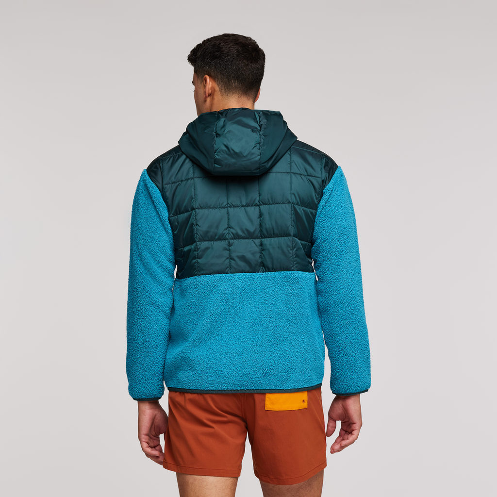 Trico Hybrid Jacket - Men's, Deep Ocean/Poolside, Model Munther