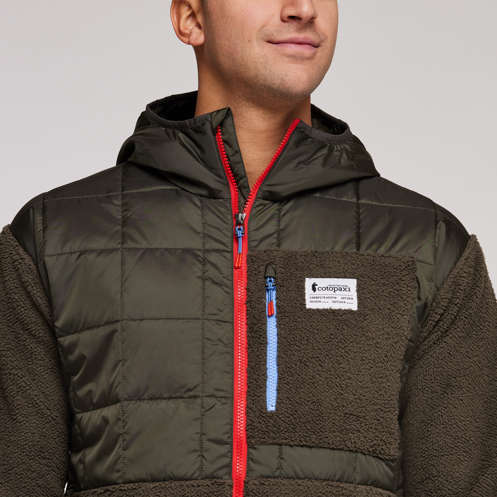 Trico Hybrid Jacket - Men's, Iron/Iron, Model Munther