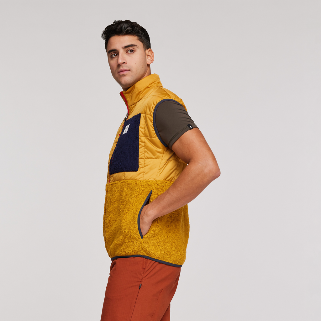Trico Hybrid Vest - Men's, Amber/Amber, Model Munther