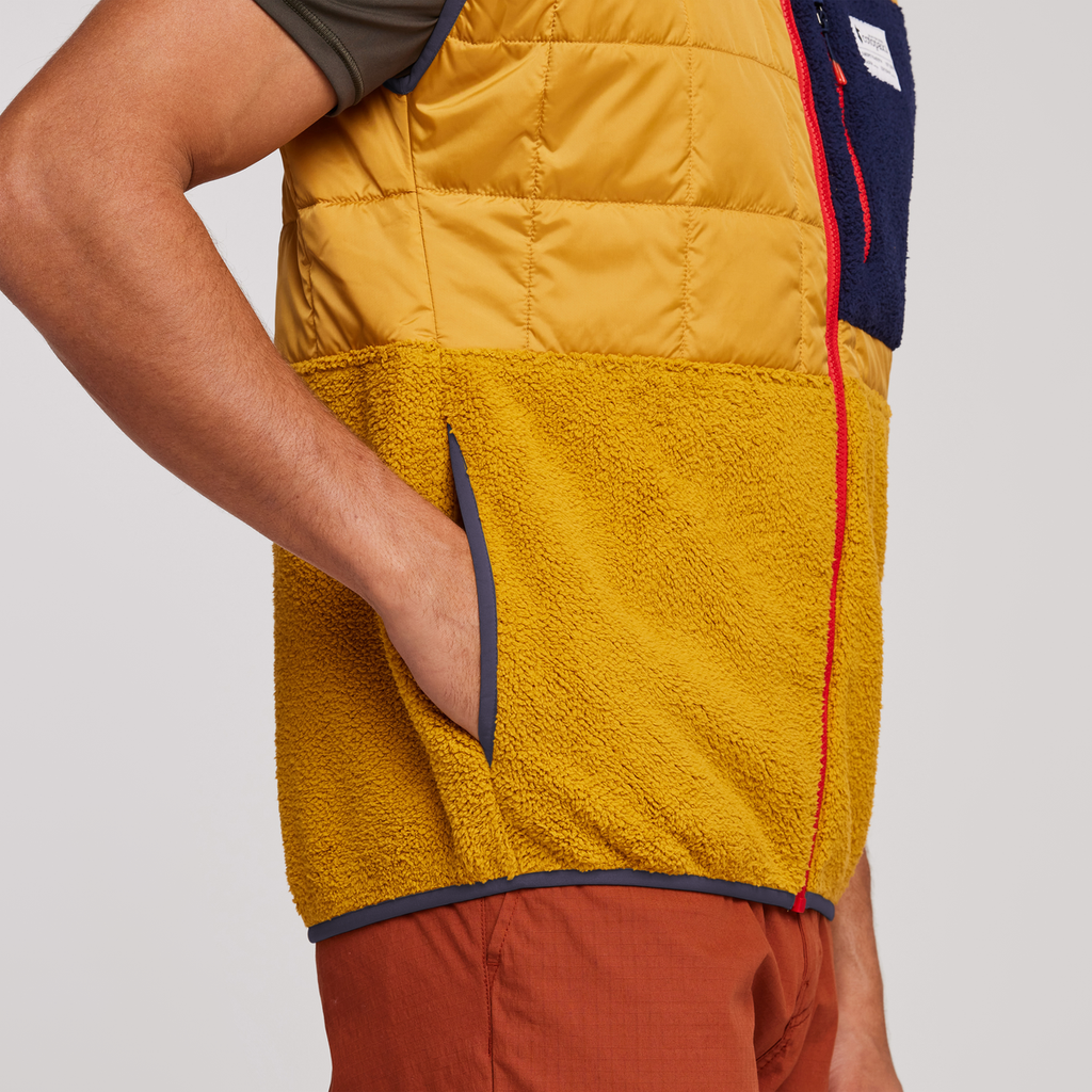 Trico Hybrid Vest - Men's, Amber/Amber, Model Munther