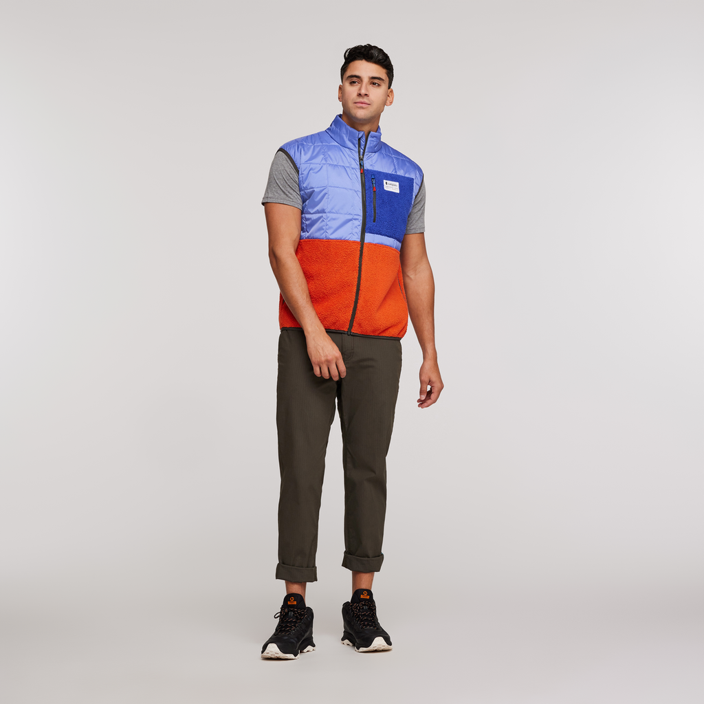 Trico Hybrid Vest - Men's, Lupine/Canyon, Model Munther