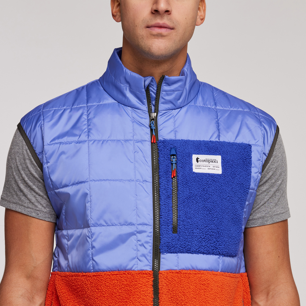 Trico Hybrid Vest - Men's, Lupine/Canyon, Model Munther