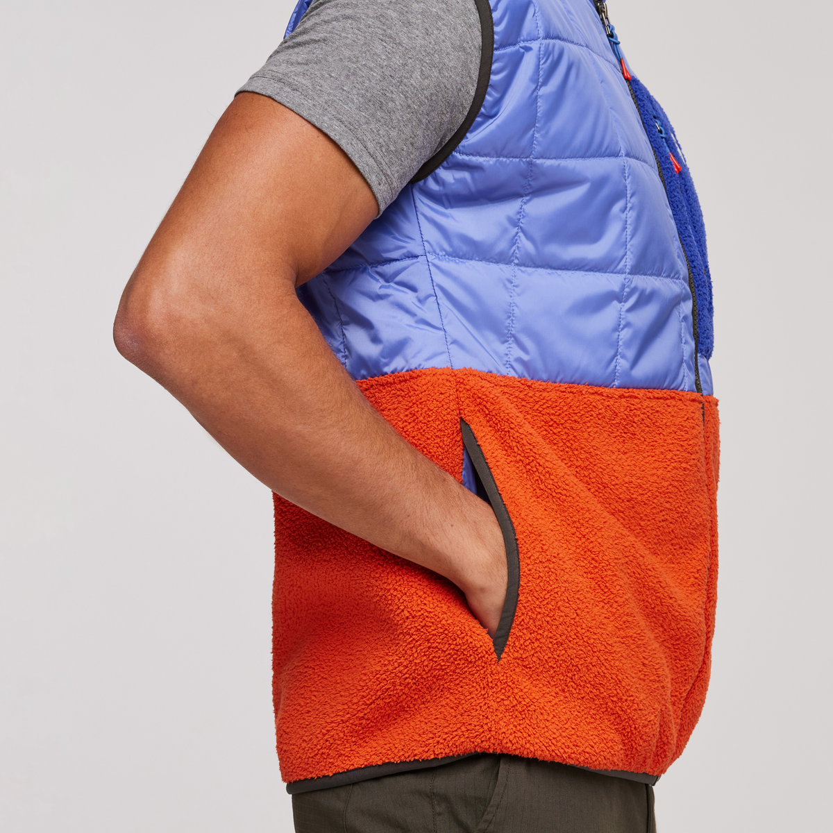 Trico Hybrid Vest - Men's, Lupine/Canyon, Model Munther