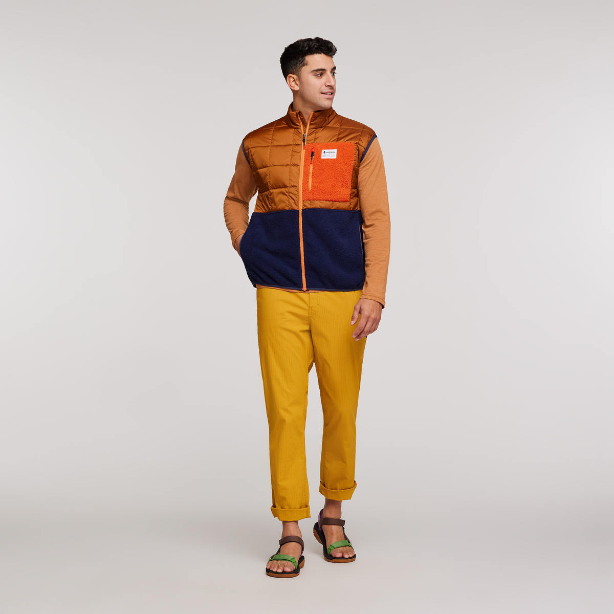 Trico Hybrid Vest - Men's, Mezcal/Maritime