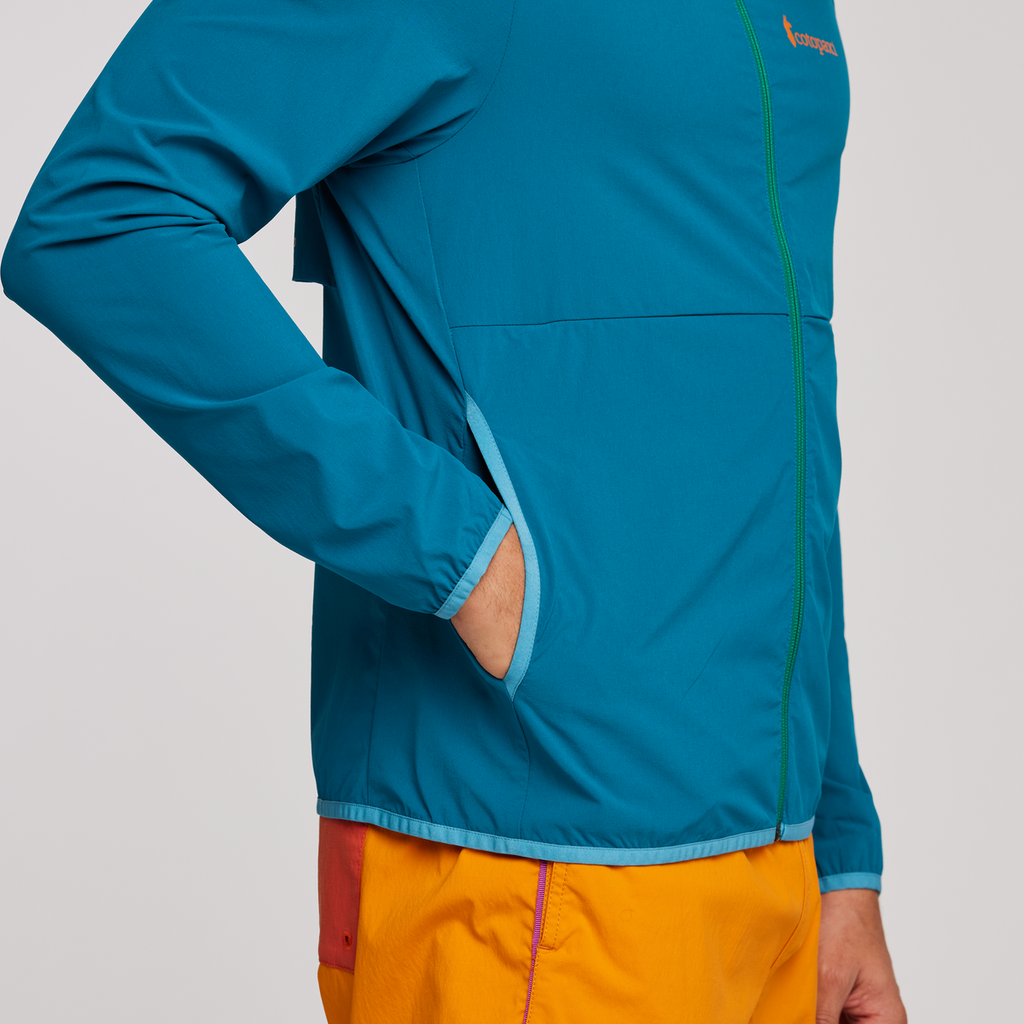 Vuelta Performance Windbreaker Jacket - Men's, Gulf, Munther