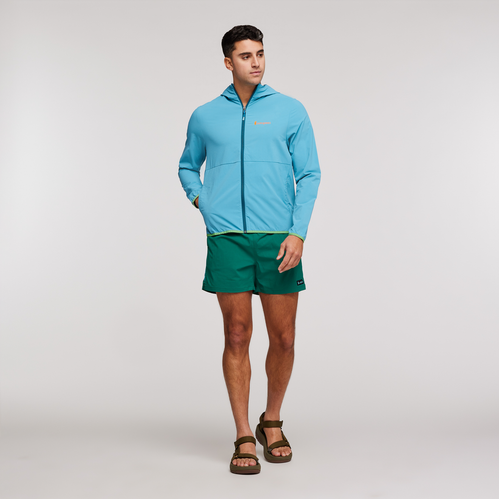 Vuelta Performance Windbreaker Jacket - Men's, Poolside, Munther