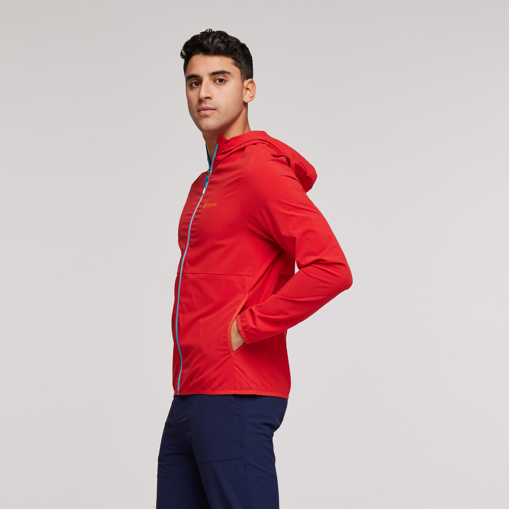 Vuelta Performance Windbreaker Jacket - Men's, Red, Munther