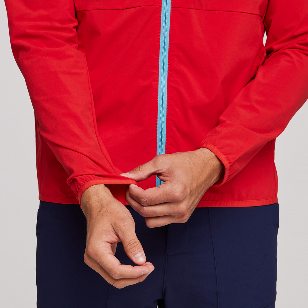 Vuelta Performance Windbreaker Jacket - Men's, Red, Munther