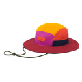 Tech Bucket Hat, Foxglove/Raspberry