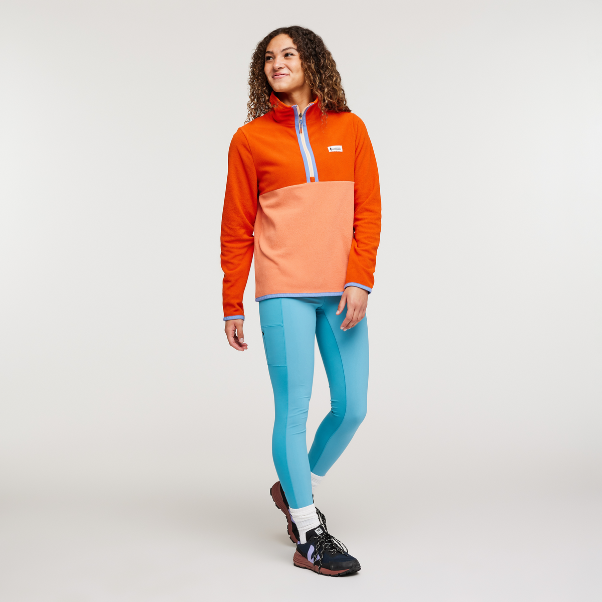 Amado Fleece - Women's, Canyon/Nectar, Model London