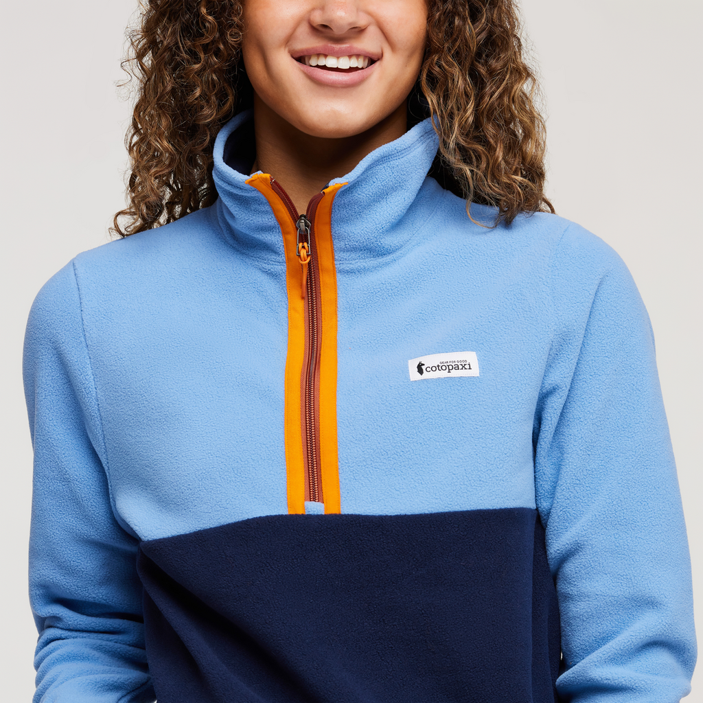 Amado Fleece - Women's, Lupine/Maritime, Model London