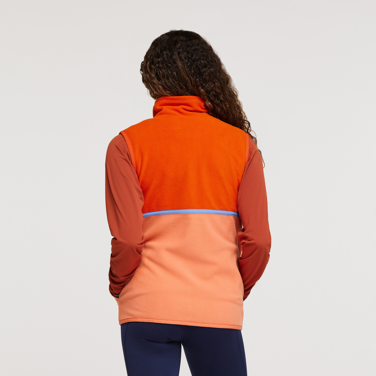 Amado Fleece Vest - Women's, Canyon/Nectar, Model London