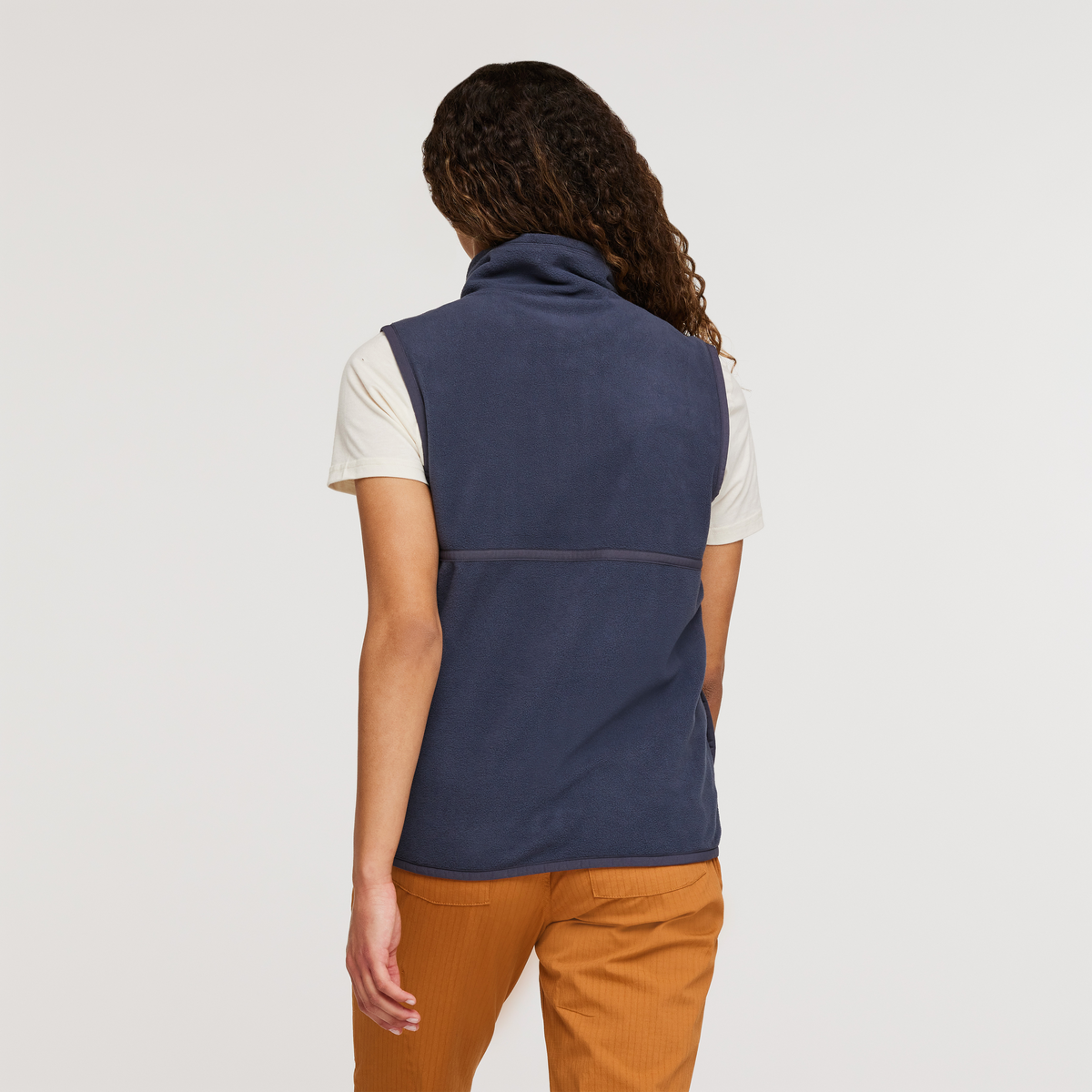 Amado Fleece Vest - Women's, Graphite, Model London