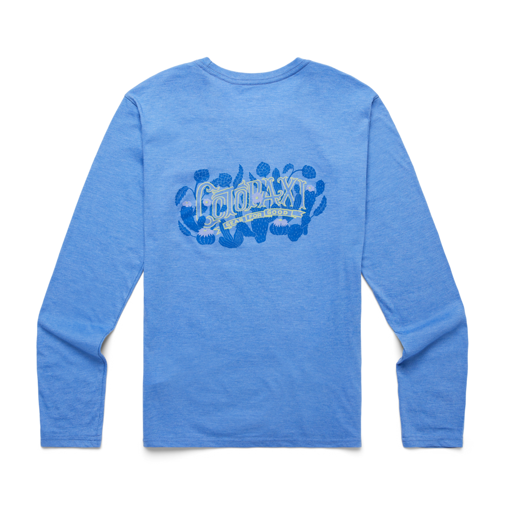 Cactus Life Long-Sleeve Organic T-Shirt - Women's, Lupine