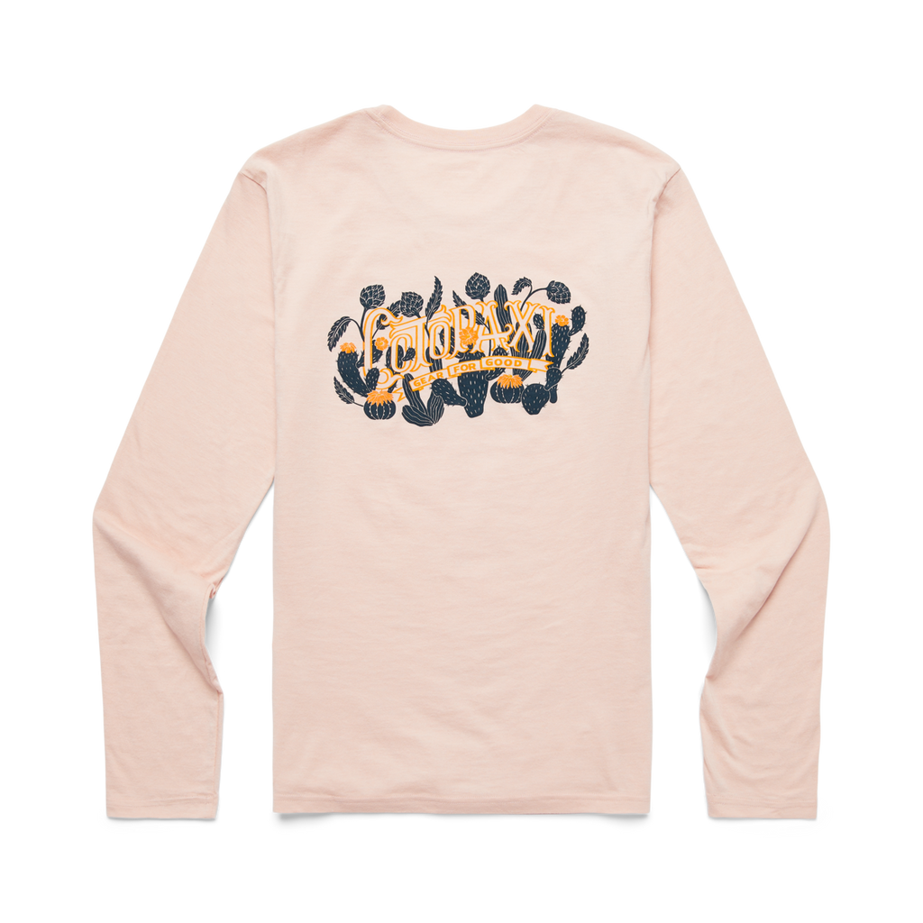 Cactus Life Long-Sleeve Organic T-Shirt - Women's, Sand