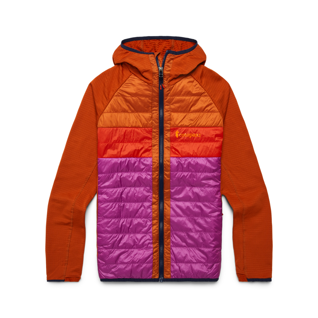 Capa Hybrid Insulated Hooded Jacket - Women's, Mezcal/Foxglove