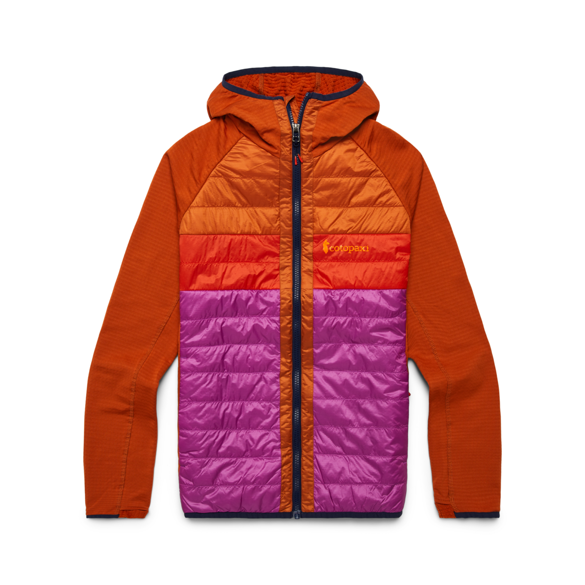 Capa Hybrid Insulated Hooded Jacket - Women's, Mezcal/Foxglove