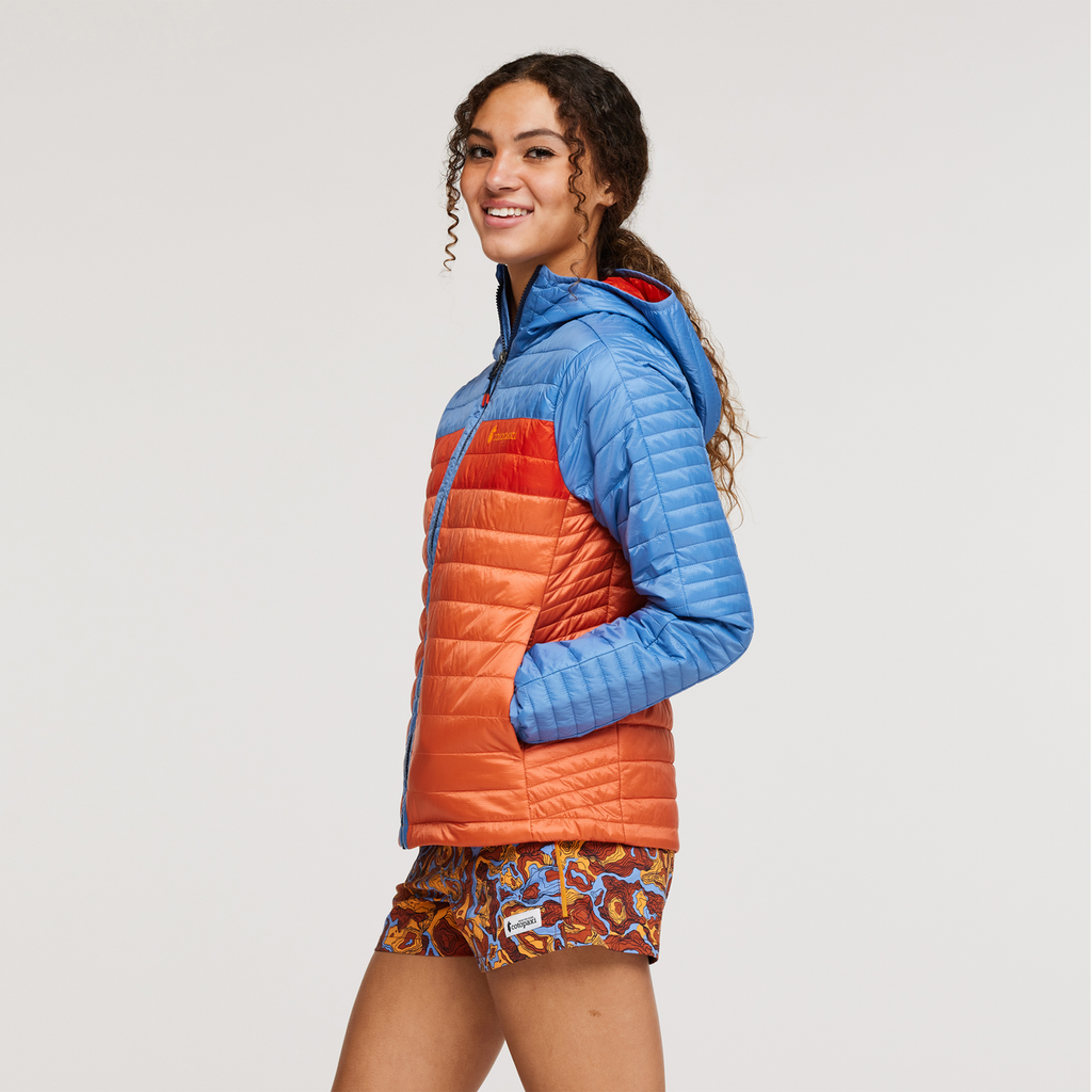 Capa Insulated Hooded Jacket - Women's, Lupine/Nectar, Model London