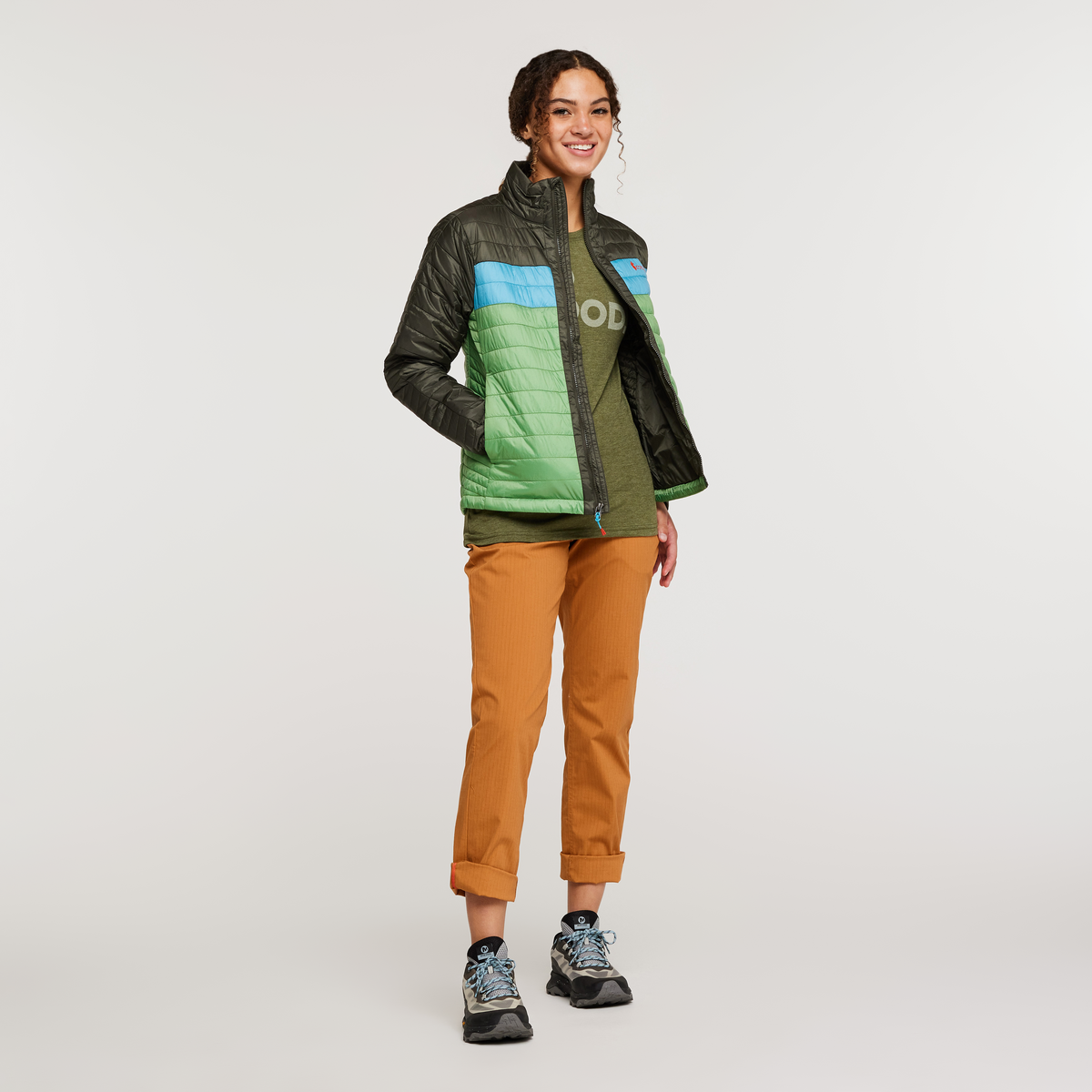 Capa Insulated Jacket - Women's, Iron/Kelp, Model London