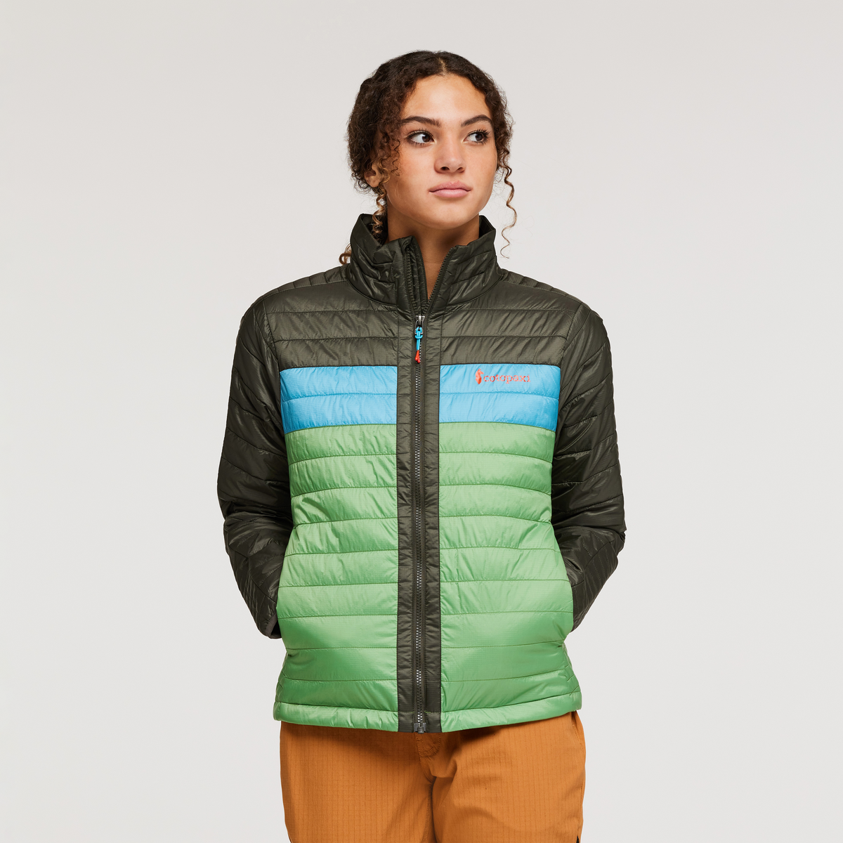 Capa Insulated Jacket - Women's, Iron/Kelp, Model London