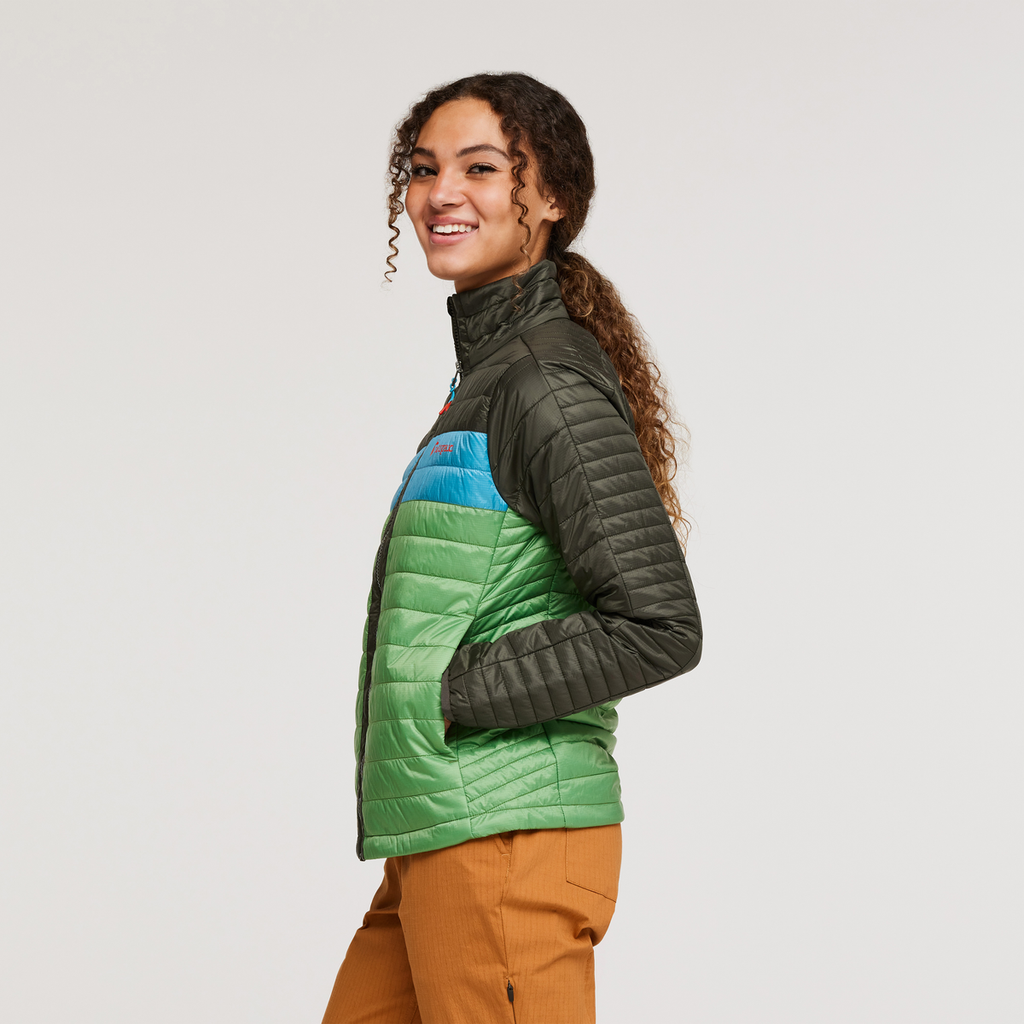 Capa Insulated Jacket - Women's, Iron/Kelp, Model London