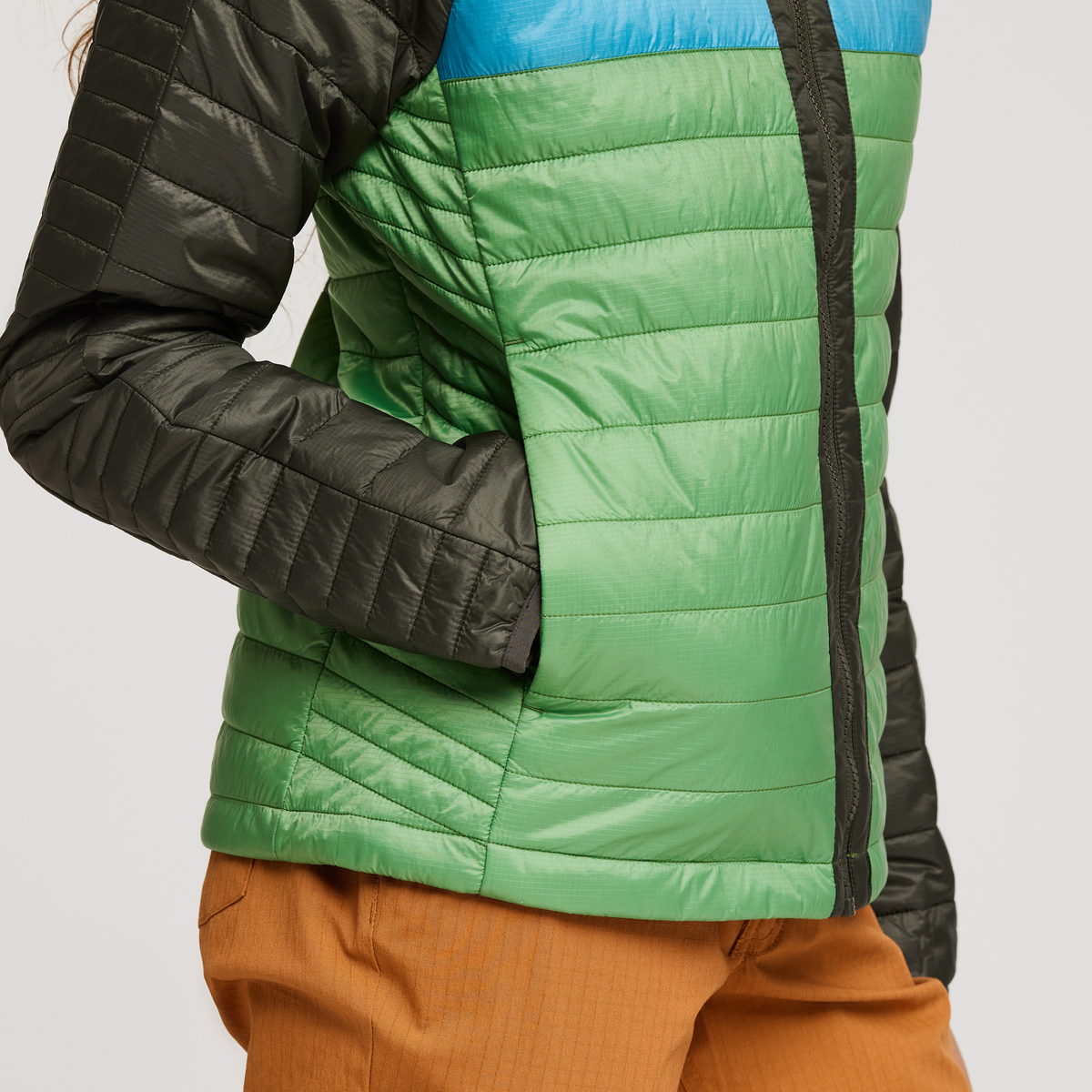 Capa Insulated Jacket - Women's, Iron/Kelp, Model London