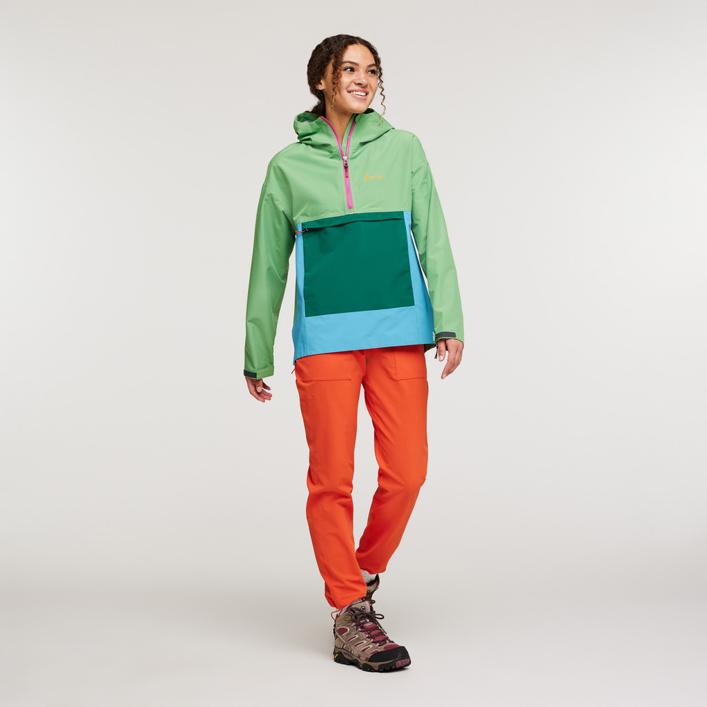 Cielo Rain Anorak - Women's, Kelp, Model London