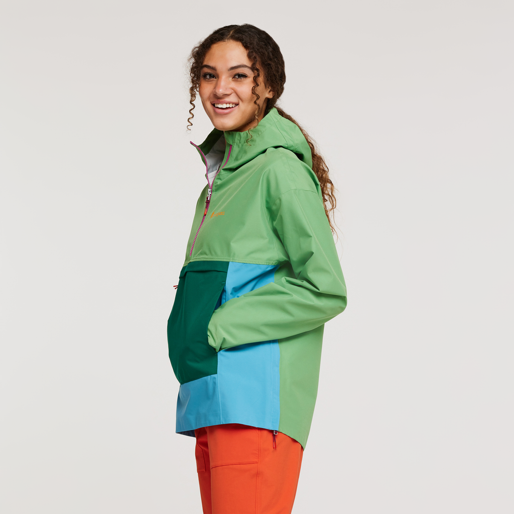 Cielo Rain Anorak - Women's, Kelp, Model London