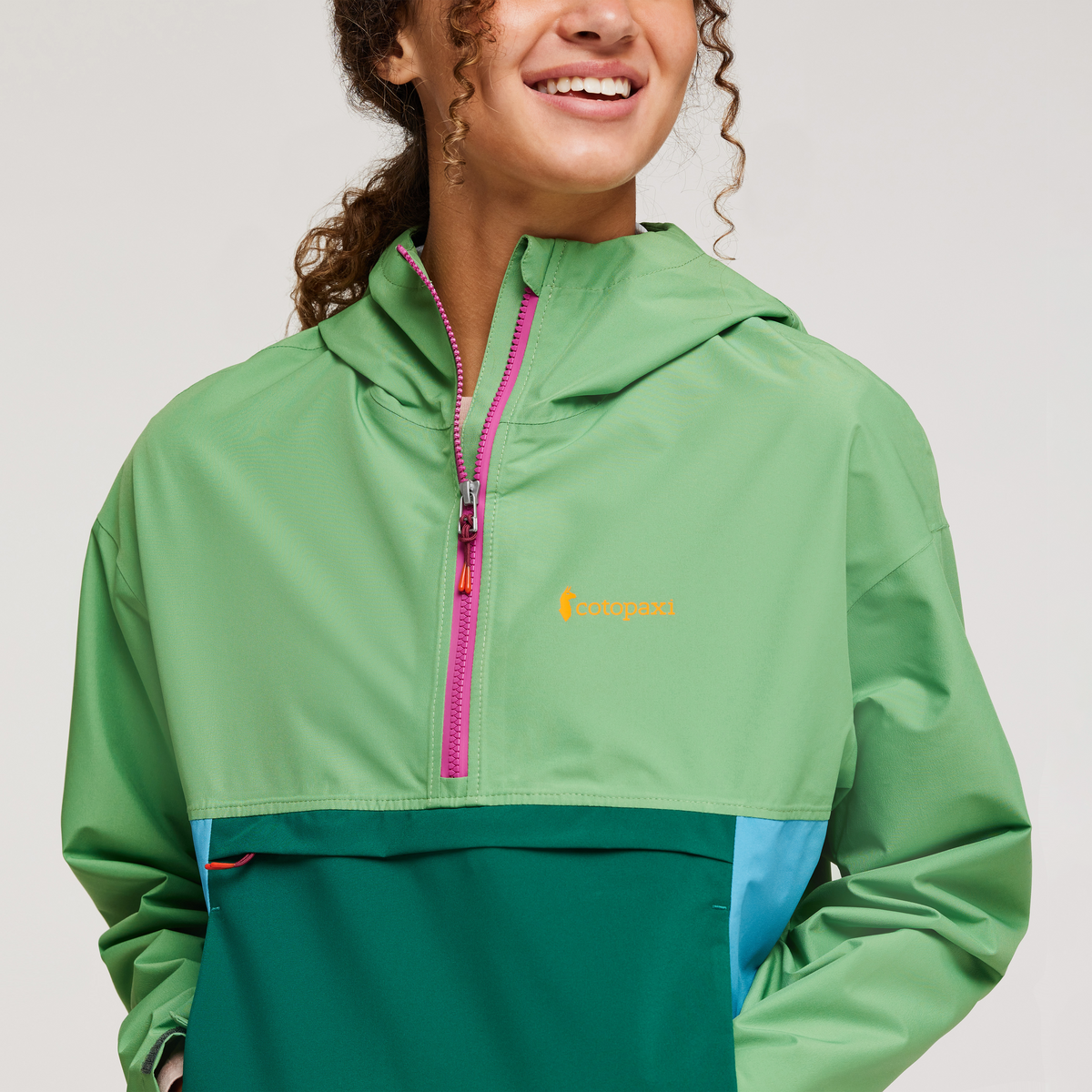 Cielo Rain Anorak - Women's, Kelp, Model London