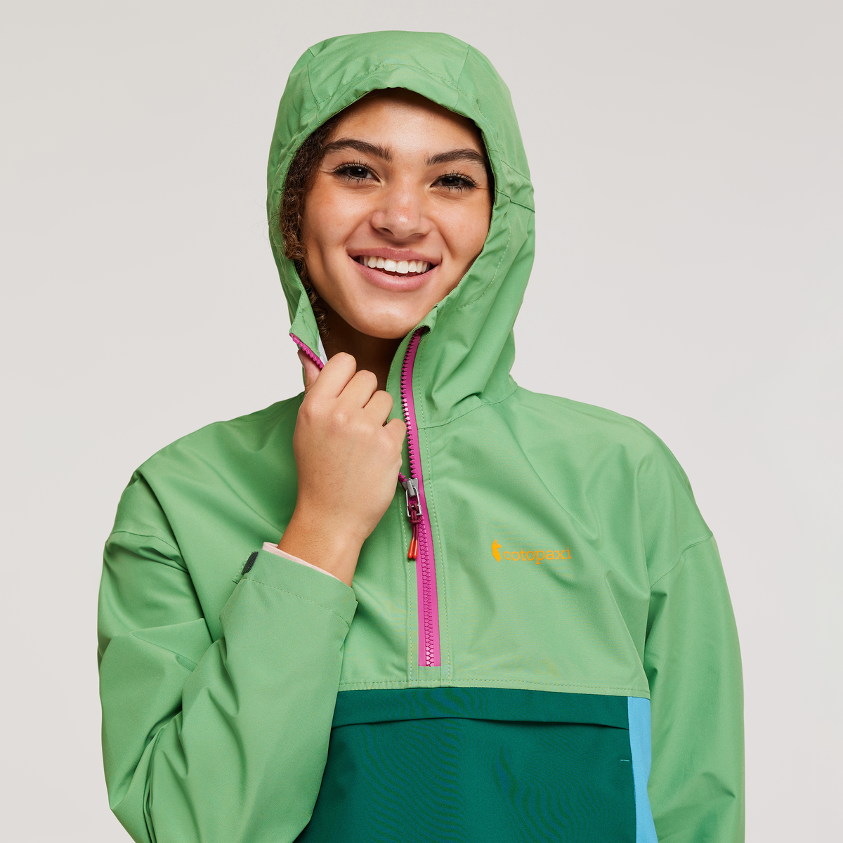Cielo Rain Anorak - Women's, Kelp, Model London