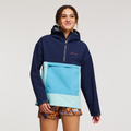Cielo Rain Anorak - Women's, Maritime/Sea Glass, Model London