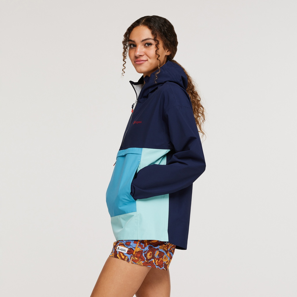 Cielo Rain Anorak - Women's, Maritime/Sea Glass, Model London