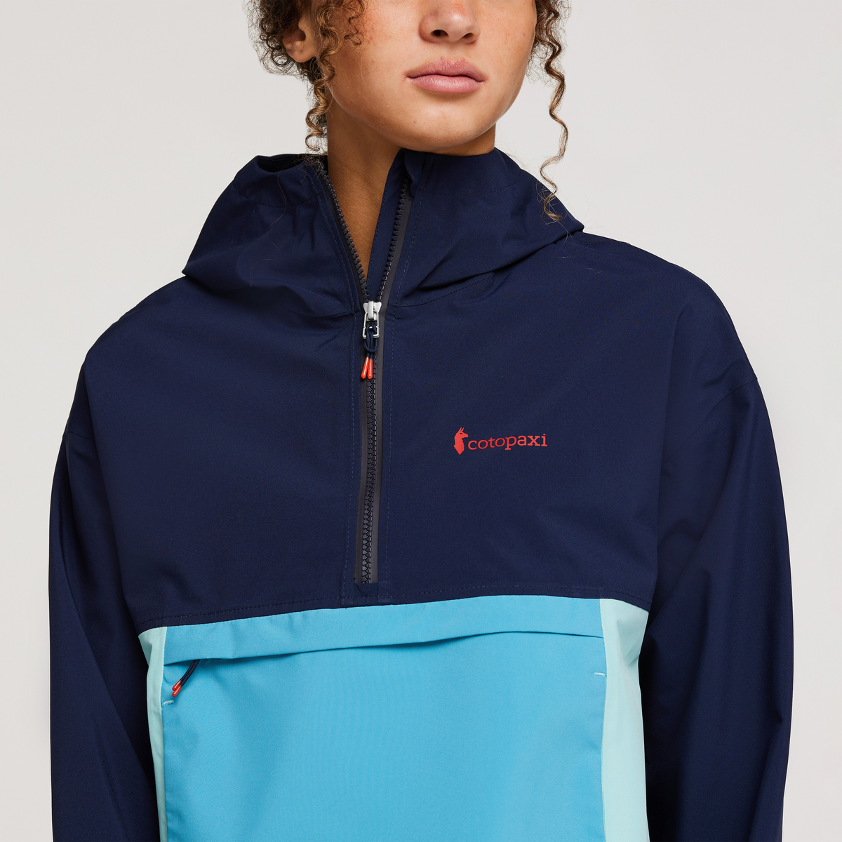 Cielo Rain Anorak - Women's, Maritime/Sea Glass, Model London