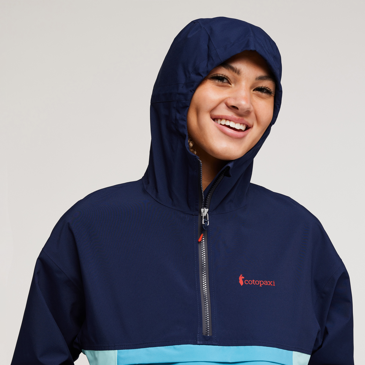 Cielo Rain Anorak - Women's, Maritime/Sea Glass, Model London