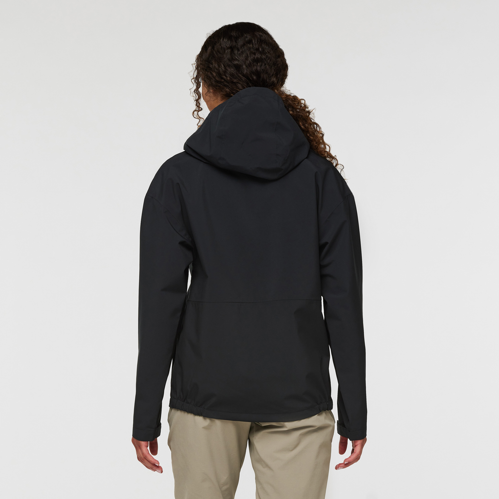 Cielo Rain Jacket - Women's, All Black, Model London