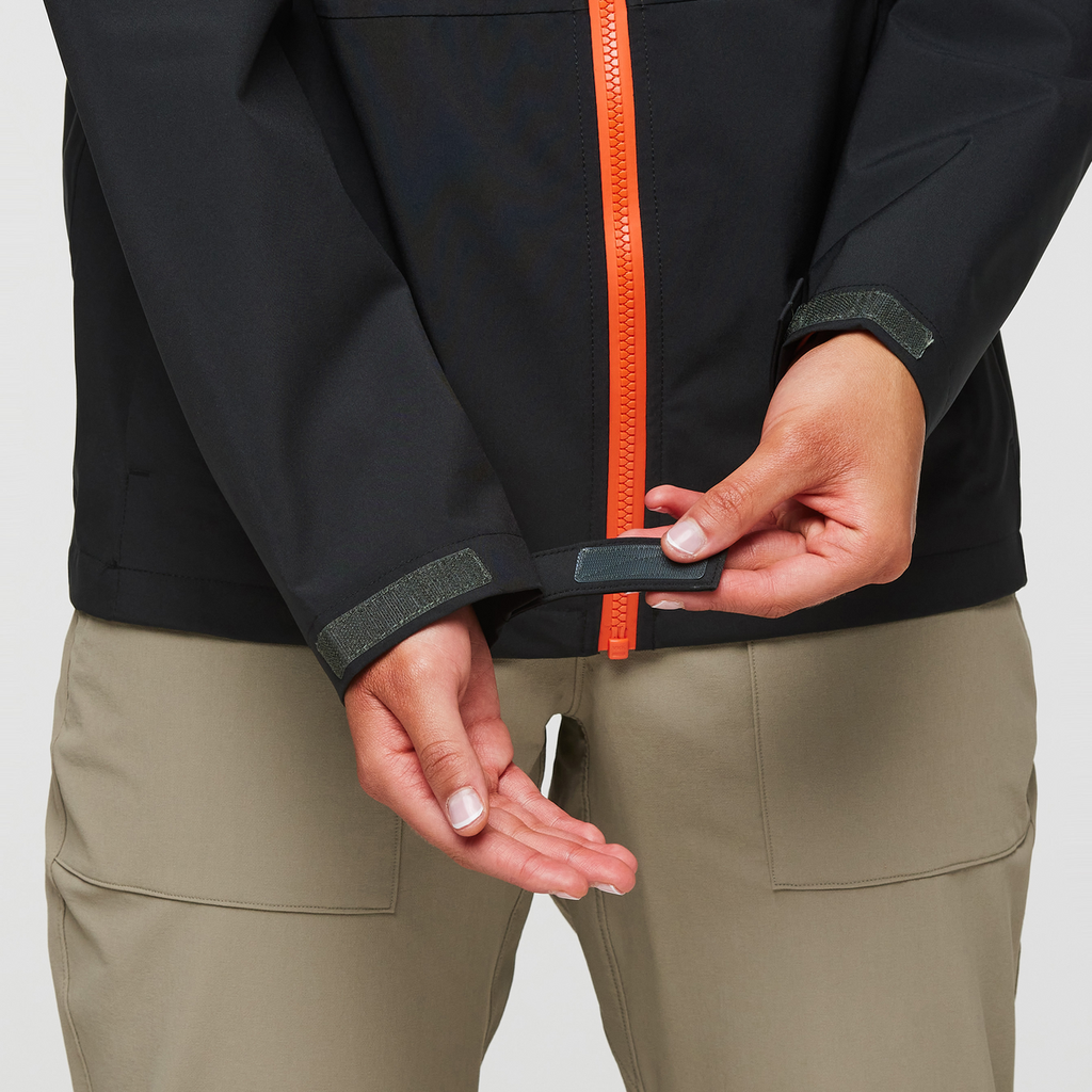 Cielo Rain Jacket - Women's, All Black, Model London