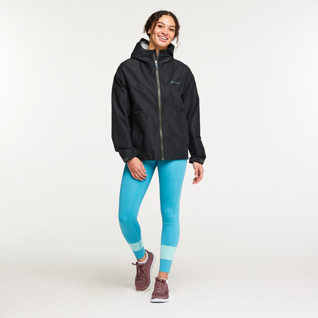 Cielo Rain Jacket - Women's, Cotopaxi Black, Model London