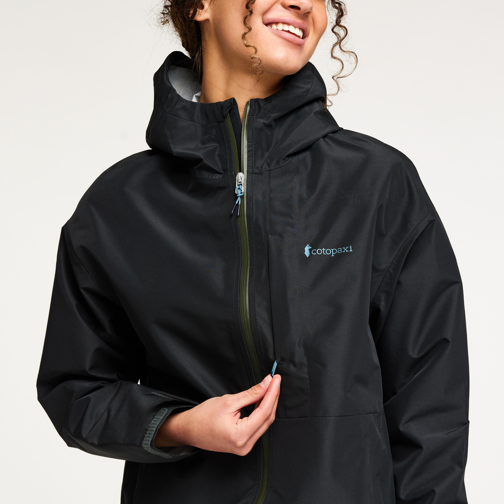 Cielo Rain Jacket - Women's, Cotopaxi Black, Model London