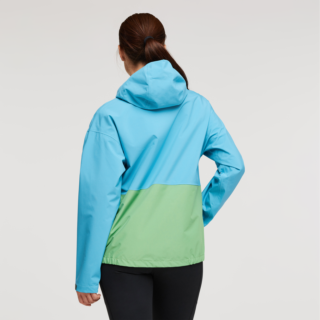 Cielo Rain Jacket - Women's, Poolside, Model Aya