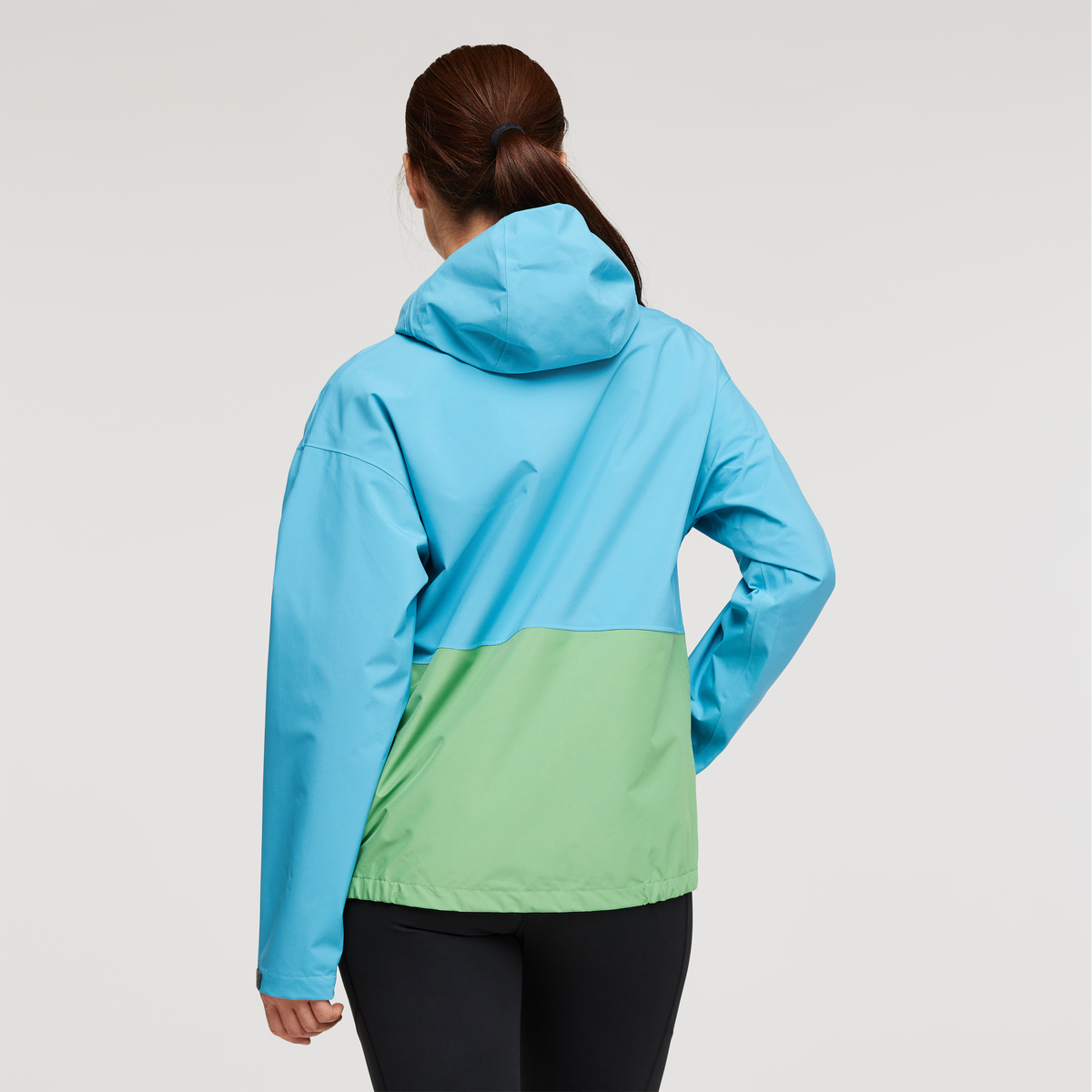 Cielo Rain Jacket - Women's, Poolside, Model Aya