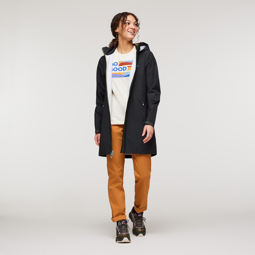 Cielo Rain Trench - Women's, Black, Model London
