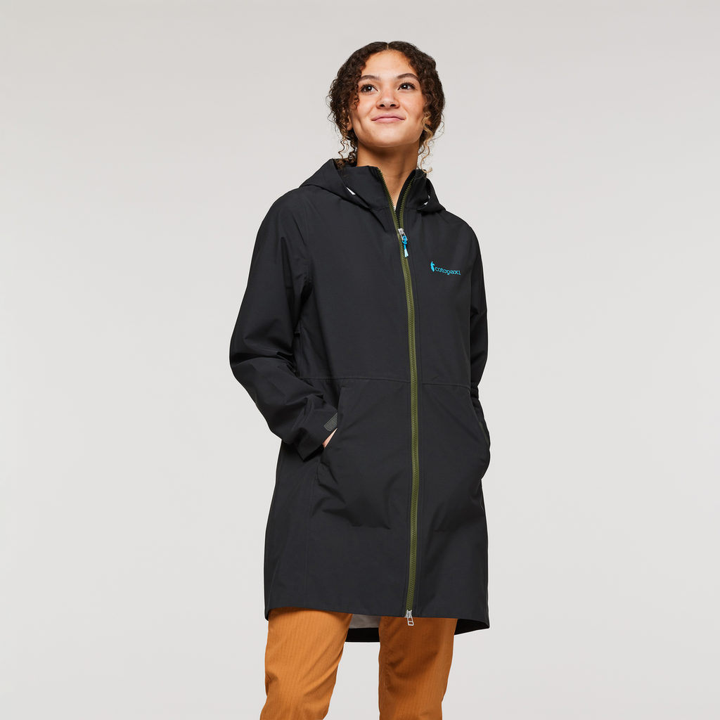 Cielo Rain Trench - Women's, Black, Model London