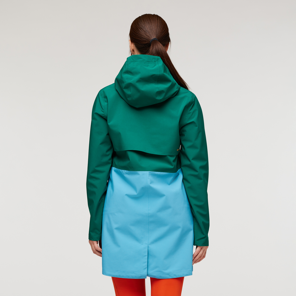 Cielo Rain Trench - Women's, Greenery, Model Aya