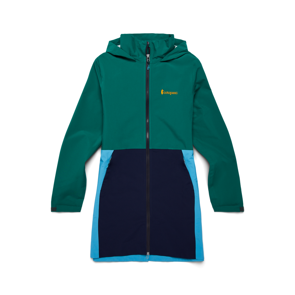 Cielo Rain Trench - Women's, Greenery, Detail