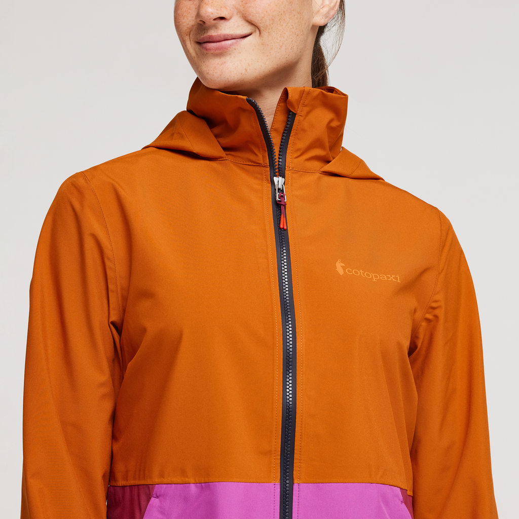 Cielo Rain Trench - Women's, Mezcal, Model Aya