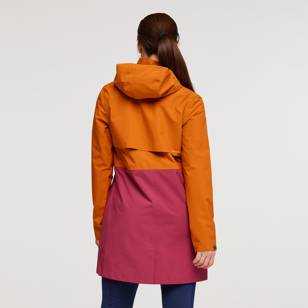 Cielo Rain Trench - Women's, Mezcal, Model Aya