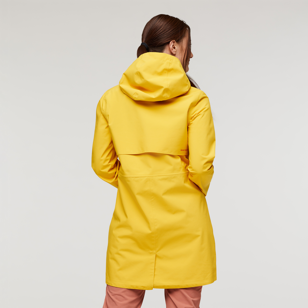 Cielo Rain Trench - Women's, Sunset, Model Aya