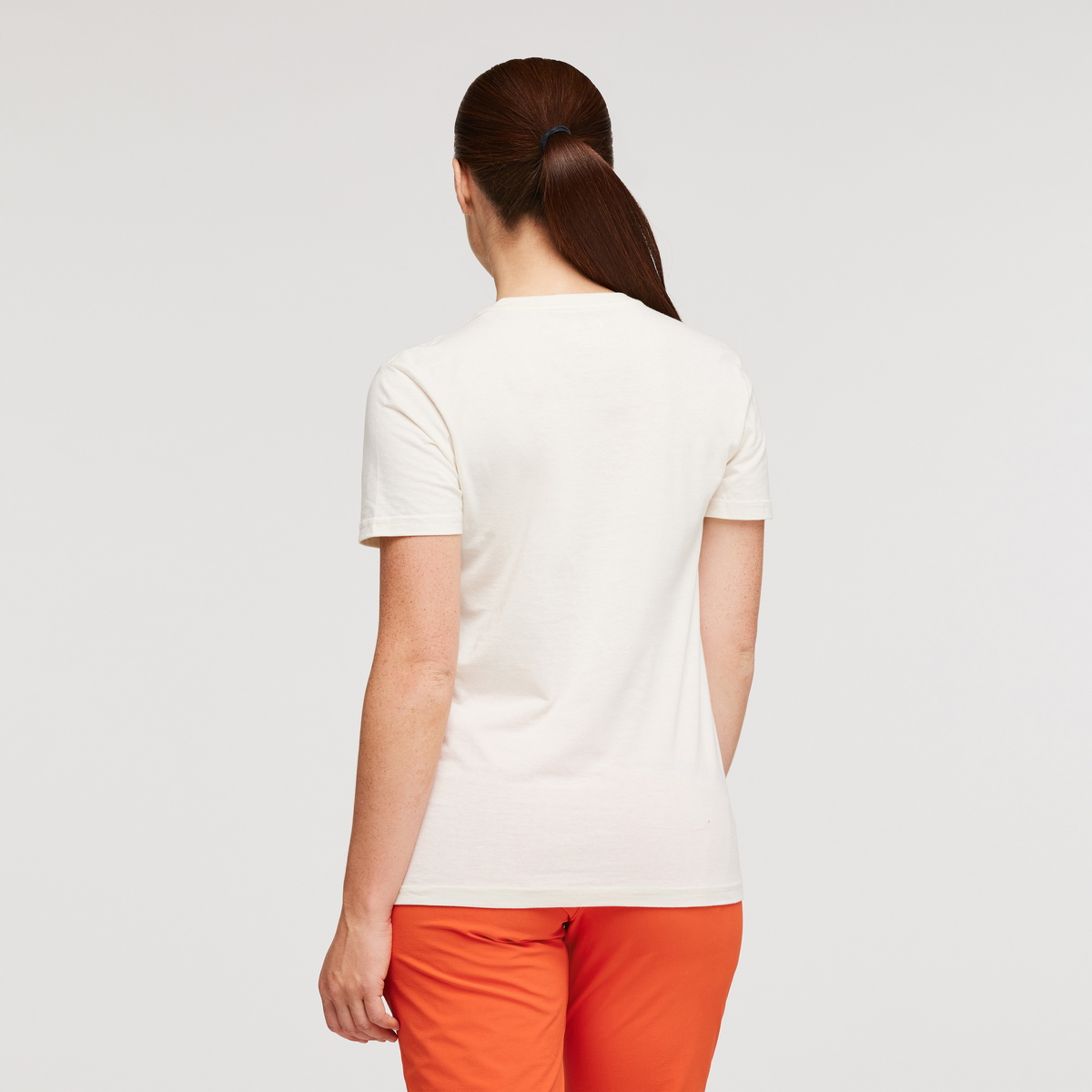 Cotopaxi Vibe Organic T-Shirt - Women's, Bone, Model Aya