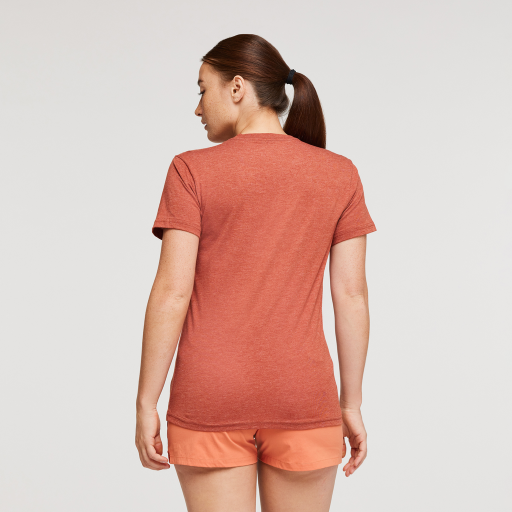 Cotopaxi Vibe Organic T-Shirt - Women's, Spice, Model Aya